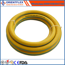 Tuyau flexible d&#39;air de PVC de couleur jaune flexible